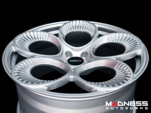 Alfa Romeo Giulia Custom Wheels - set of 4 - KuhlFX - Forged - Gloss Silver 